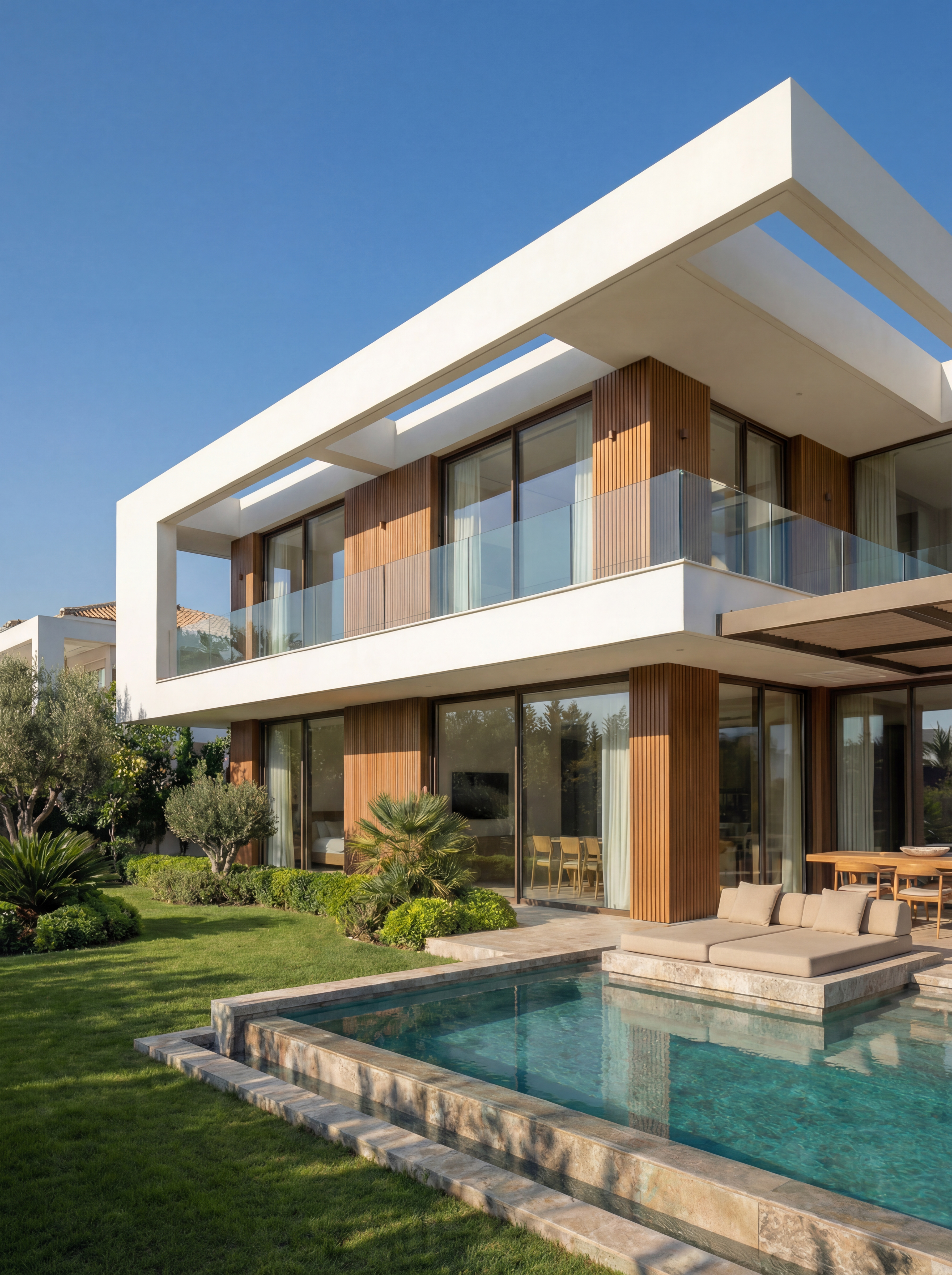 Aura Aegean Villa — Backyard